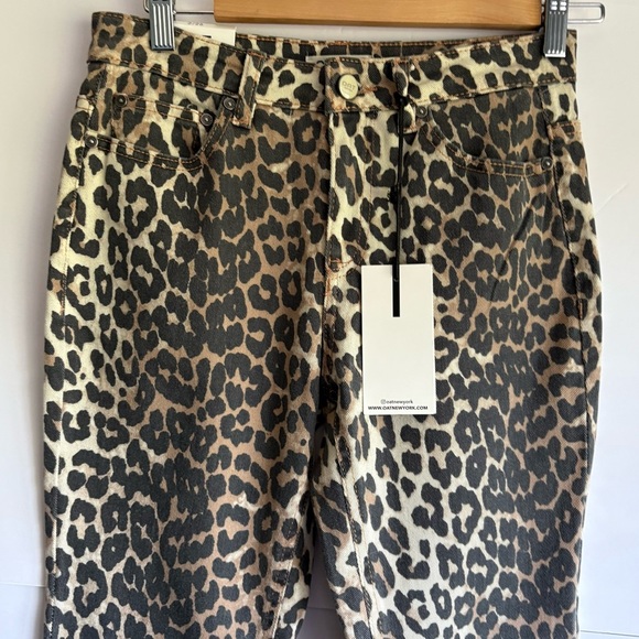Oat New York Animal Print Mid rise slim fit - Picture 8 of 13
